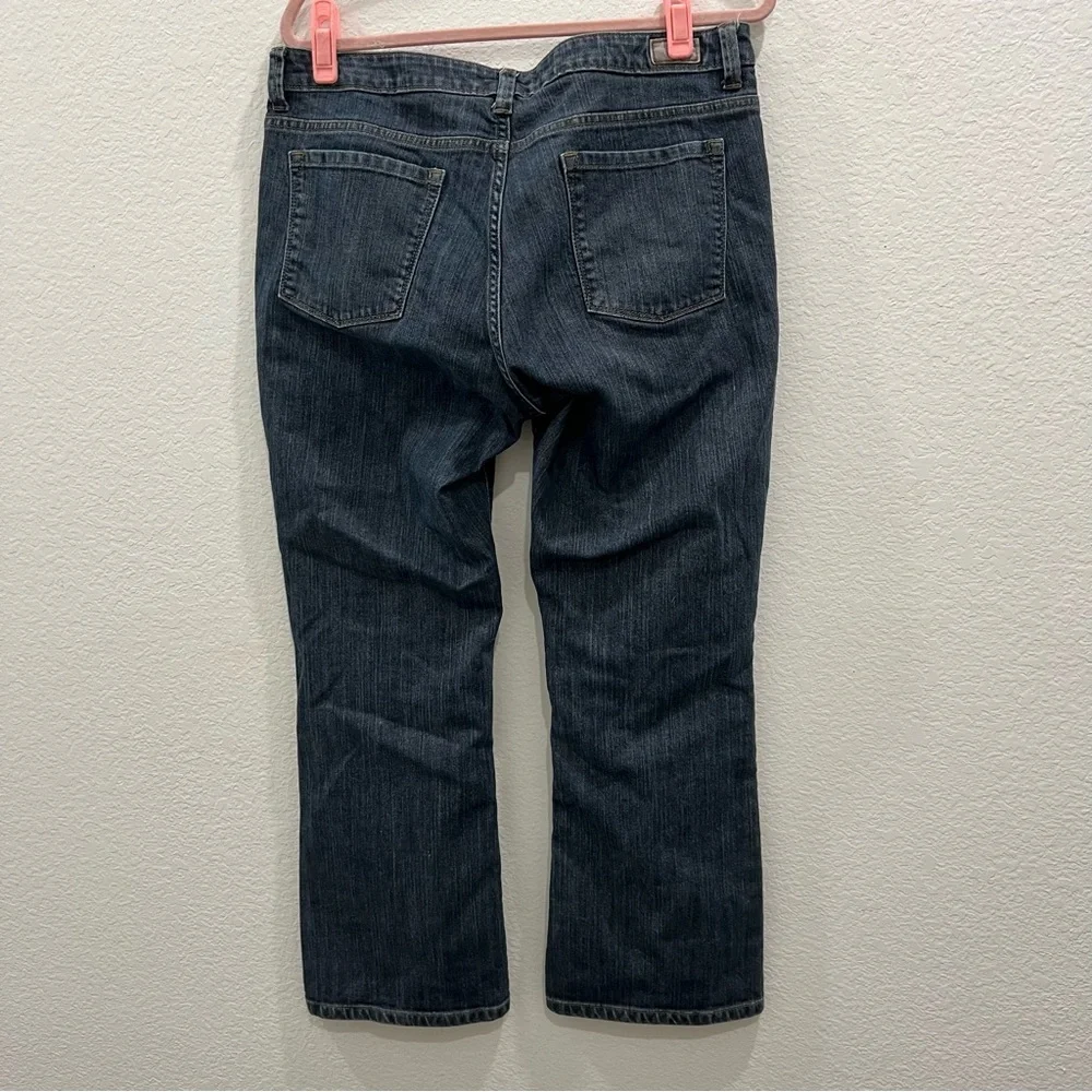 Riders by Lee‎ Women's Size 14P. Mid Rise Bootcut  Jeans Blue Dark Wash Denim